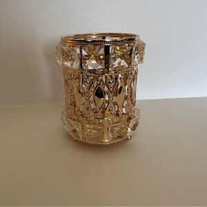 NEW Round Make Up Brush Holder with Crystals